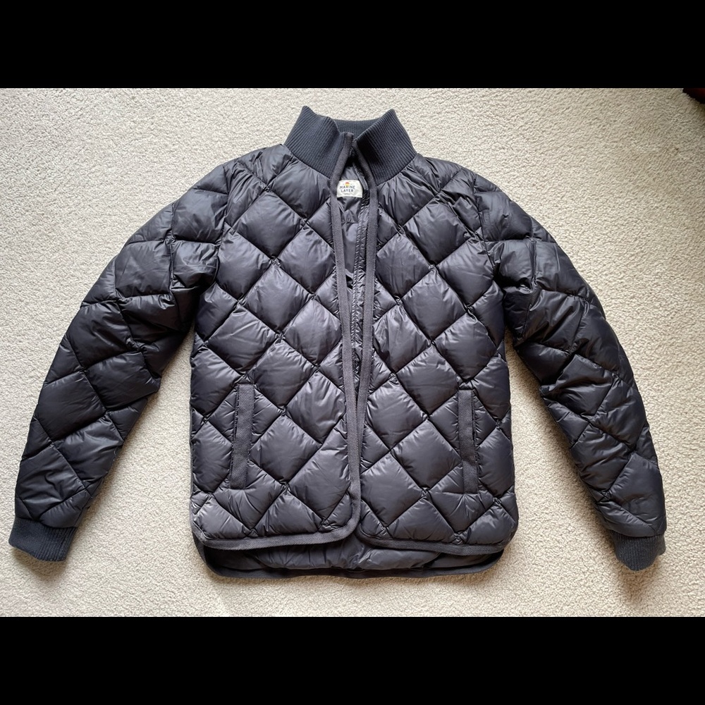 Marine Layer Coat Grey